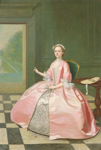 Portrait of Mrs. Nevel by Philip van Dyck